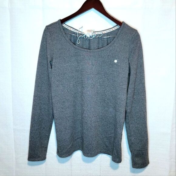 Lucky Brand Gray Long Sleeve Sweater Size Medium - Picture 1 of 8